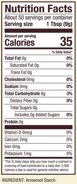 Bob's Red Mill Arrowroot Starch, Gluten-Free Thickener, Case of 4 (16 oz)