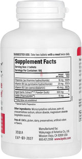 Supplement bottle with label showing 'Supplement Facts' on a white background