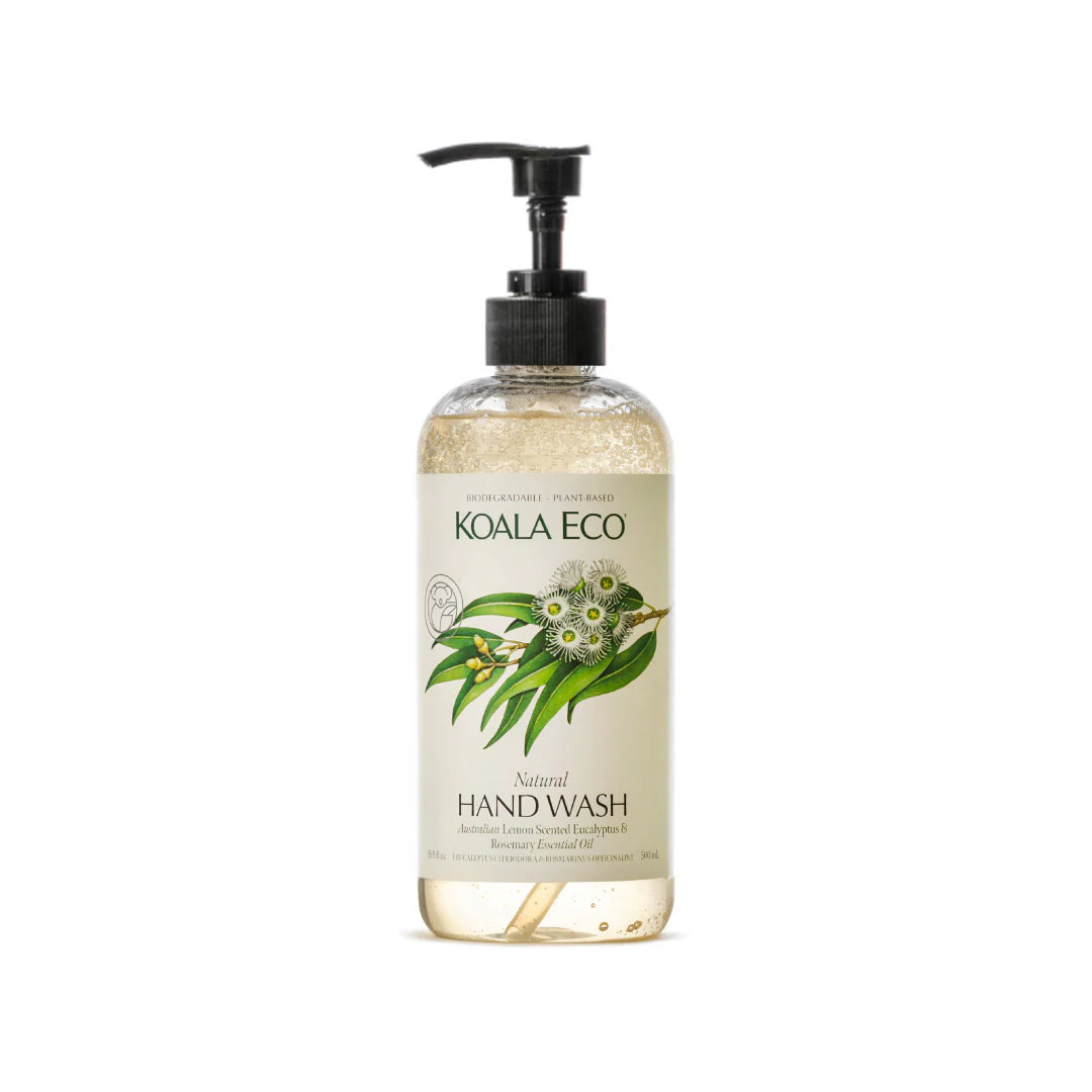 Koala Eco - Lemon Hand Wash, 16.9 fl oz (Pack of 6) - Natural Hand Soap