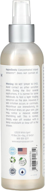 White Egret Magnesium Oil, 72 Ionic Minerals, 8 oz