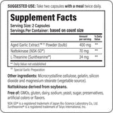 Kyolic Aged Garlic Extract, Blood Pressure Health Formula 109, 80 Capsules