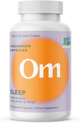 Om Mushroom Superfood Sleep Mushroom Capsules, 90-Count Sleep Support Supplement