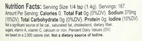 Redmond's Organic Season Salt - 8.25 ounces