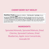 Daily Crunch Sprouted Nuts, Mixed Cherry Berry Medley, 1.5 oz (Case of 8)