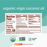 Nutiva Organic Virgin Coconut Oil 14 oz Pack of 6