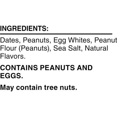 RXBAR Peanut Butter Protein Bar, 1.83 Oz. (Pack of 12)
