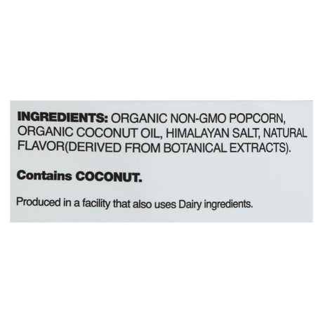 LesserEvil Himalayan Pink Salt Popcorn, 4.6 oz (Case of 12)