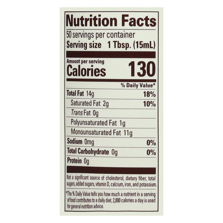 La Tourangelle Organic Smooth & Fruity Extra Virgin Olive Oil, 25.4 fl oz (Case of 6)