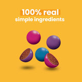 Unreal Crispy Quinoa Chocolate Gems, Dark Chocolate, 5 oz, Pack of 6