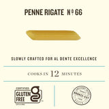 Rummo Gluten-Free Penne Rigate Pasta, 12 oz (Case of 12)
