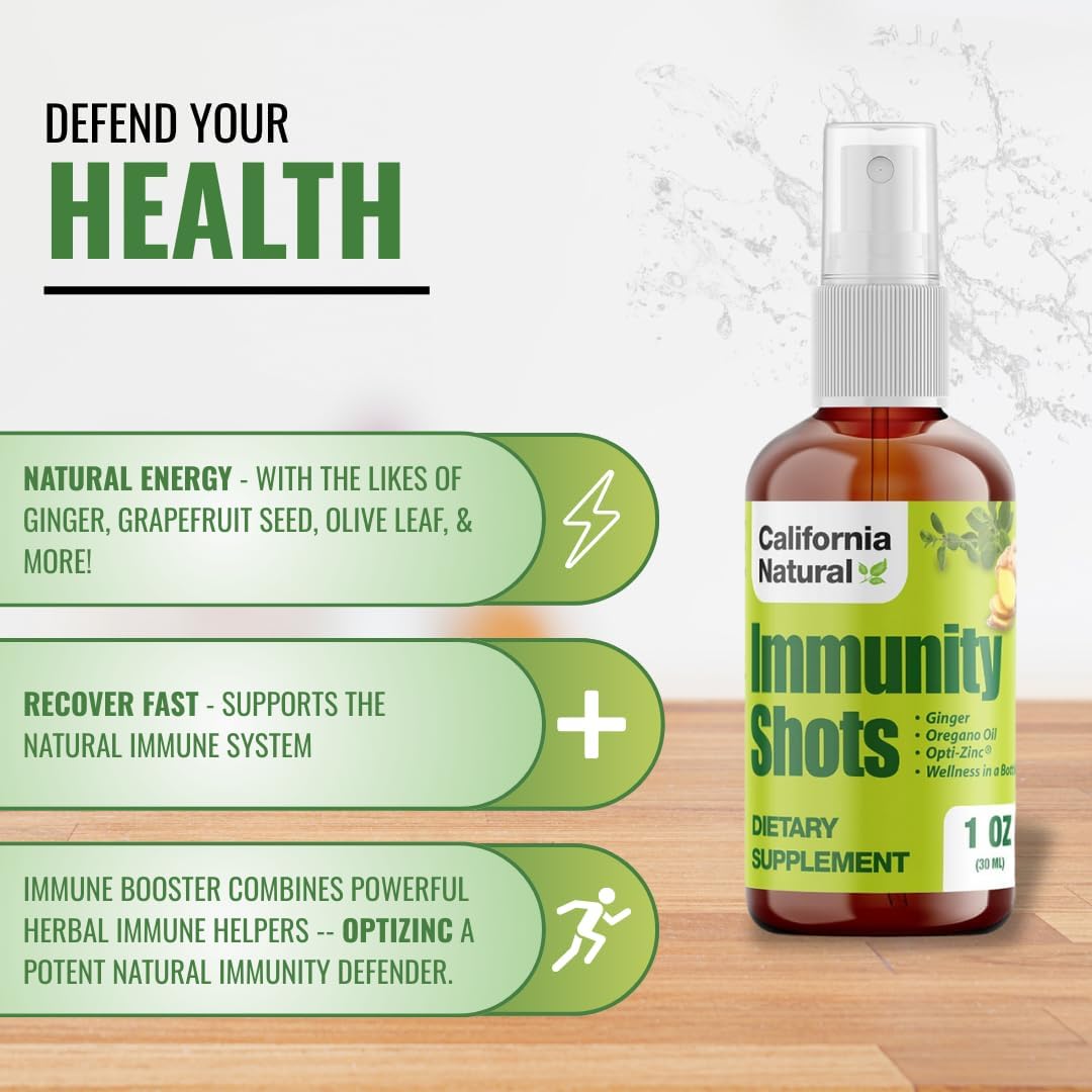 California Natural Immunity Defense Shots - 1 Fl Oz