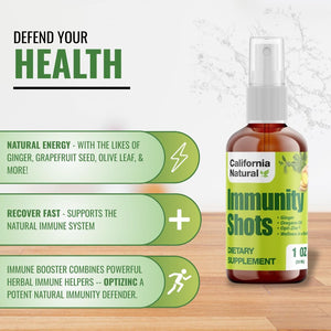 California Natural Immunity Defense Shots - 1 Fl Oz