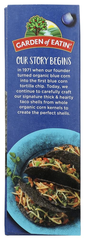 Garden of Eatin' Blue Corn Taco Shells, Case of 12 x 5.5 oz