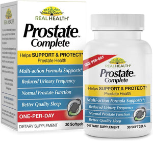 Real Health Prostate Complete (30 Softgels) | Supports Prostate Function. - Cozy Farm 