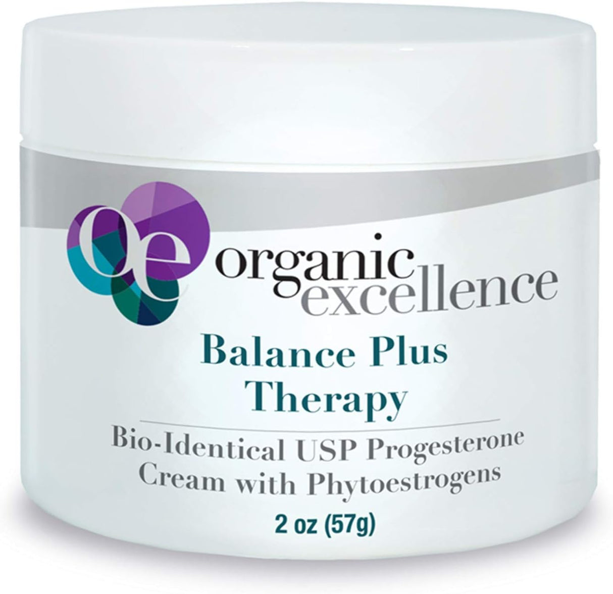 Organic Excellence Balance Plus Therapy Cream, 2 oz.