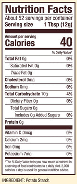Bob's Red Mill Organic Potato Starch, Gluten-Free Flour, 4-Pack (22 oz)