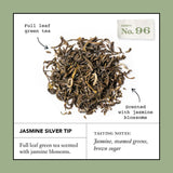 Smith Teamaker Jasmine Silver Tip Green Tea, Case of 6 (15 bags each)