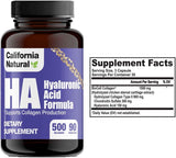 California Natural Hyaluronic Acid Formula - 90 Count
