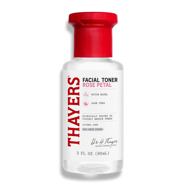 Thayers - Witch Hazel Rose Petal Travel Size Face Toner (Pack of 12-3 Fl Oz)