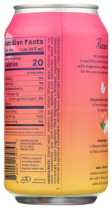 Recess Sparkling Water, Raspberry Lemon Magnesium, Case of 12, 12 fl. oz.