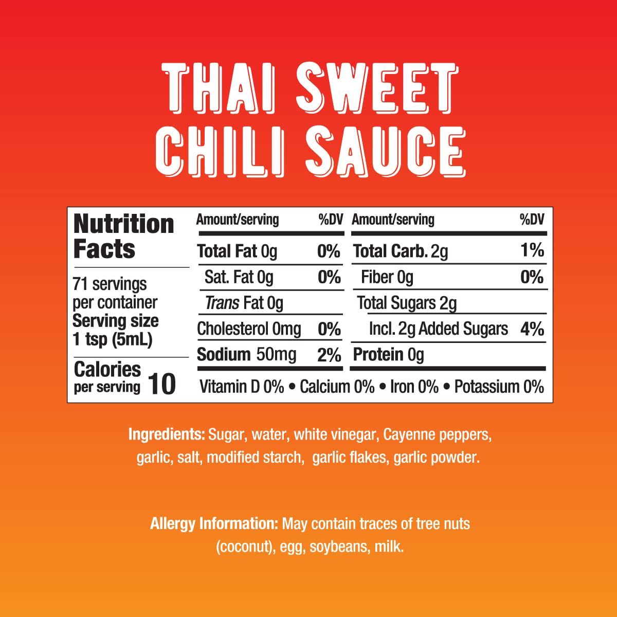 Melinda's Thai Sweet Chili Sauce, 6 x 12 oz.