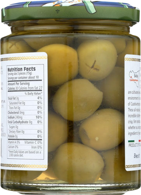 Bono Pitted Green Olives, 5.3 Oz (Pack of 6)