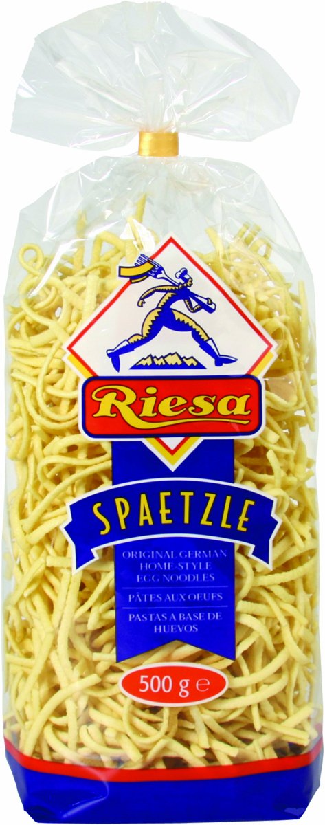 Riesa Egg Noodles Spaetzle - Bulk Pack - 17.6 oz x 12 - Cozy Farm 