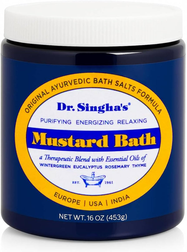 Dr. Singha's Premium Mustard Bath, 16 oz