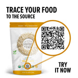 One Degree Organic Sprouted Rolled Oats, 45 oz, Case of 4