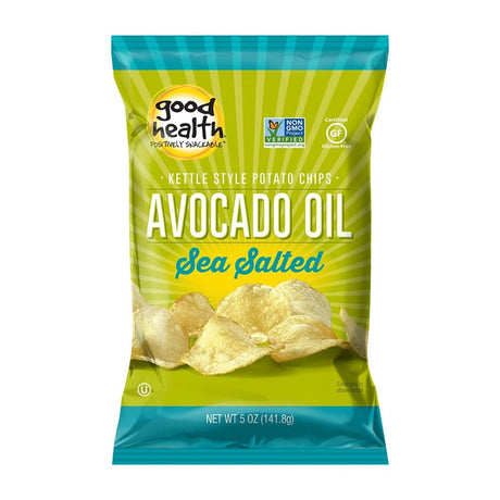 Good Health Avocado Oil Chips with Sea Salt, 5 oz, Pack of 12
