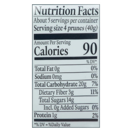 St. Dalfour Giant French Prunes with Pits, 7 oz (Case of 6)