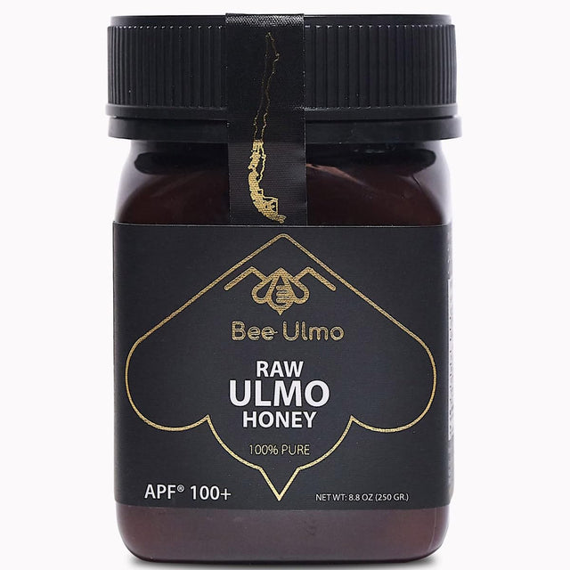 Bee Ulmo - Raw Honey APF 100, 8.8 oz (Pack of 12) - Chilean Kosher Honey