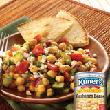 Kuner No Salt Added Garbanzo Beans, 15 Oz., Case of 12