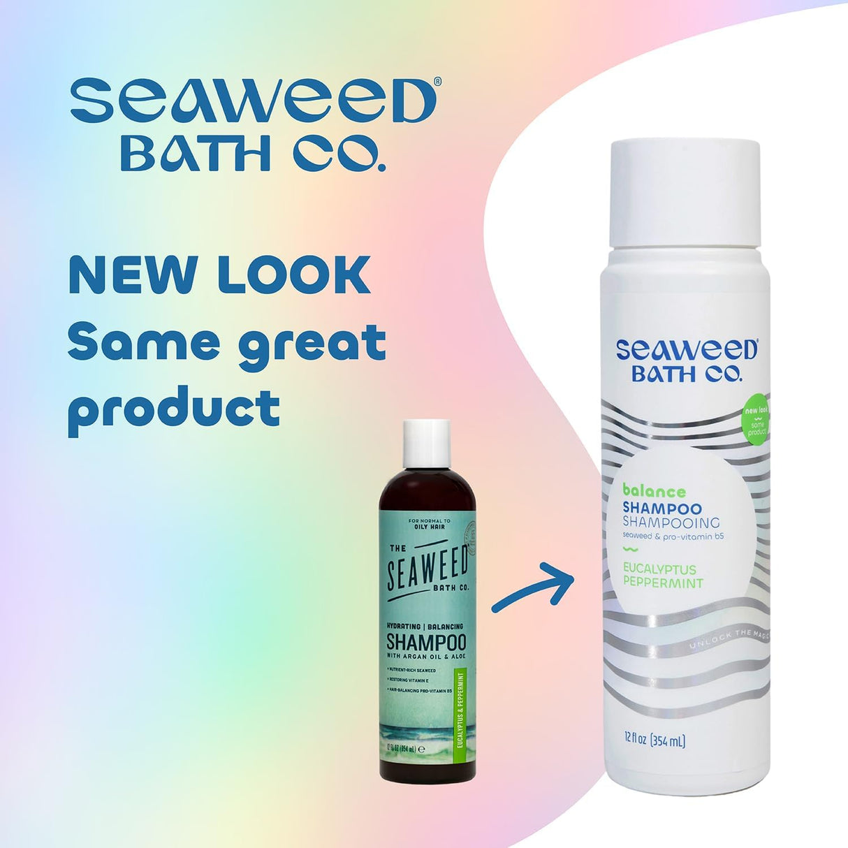 The Seaweed Bath Co Balancing Shampoo with Eucalyptus and Black Pepper - 12 Fl Oz