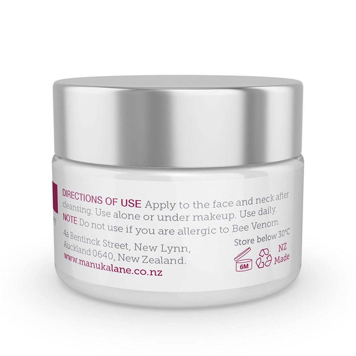 Manuka Lane Face Lift Bee Venom Vitamin E with Youthful Radiance - Cozy Farm 