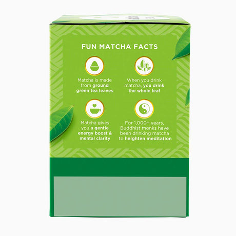 Matcha Love Traditional Green Tea Bags, Organic Japanese Matcha, 10 Bags per Box, Pack of 6