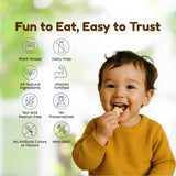 Happy Snacks Chocolate Circus Animal Crackers (6 Bags x 8 Oz) - Dairy Free & Plant Based Snack