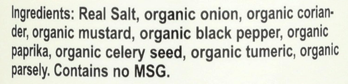 Redmond's Organic Season Salt - 8.25 ounces