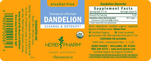 Herb Pharm Dandelion Liquid Extract - 1 Fl Oz