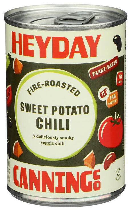 Heyday Canning Co. - Sweet Potato Chili, Fire Roasted 15 oz (12 Pack) - Gluten-Free Case