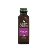 Simply Organic Almond Extract, 2 Oz. Pack for Baking and Flavoring
