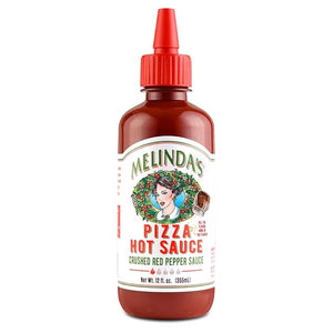 Melinda's Pizza Hot Sauce, Gluten-Free, Award-Winning, Case of 6 (12 oz)