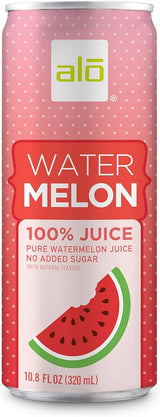 Alo Watermelon Juice, 10.8 fl oz (Pack of 12) - Gluten-Free Hydration
