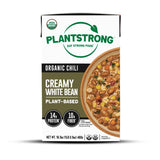 Plantstrong Creamy White Bean Chili, 16.9 fl oz, Pack of 6