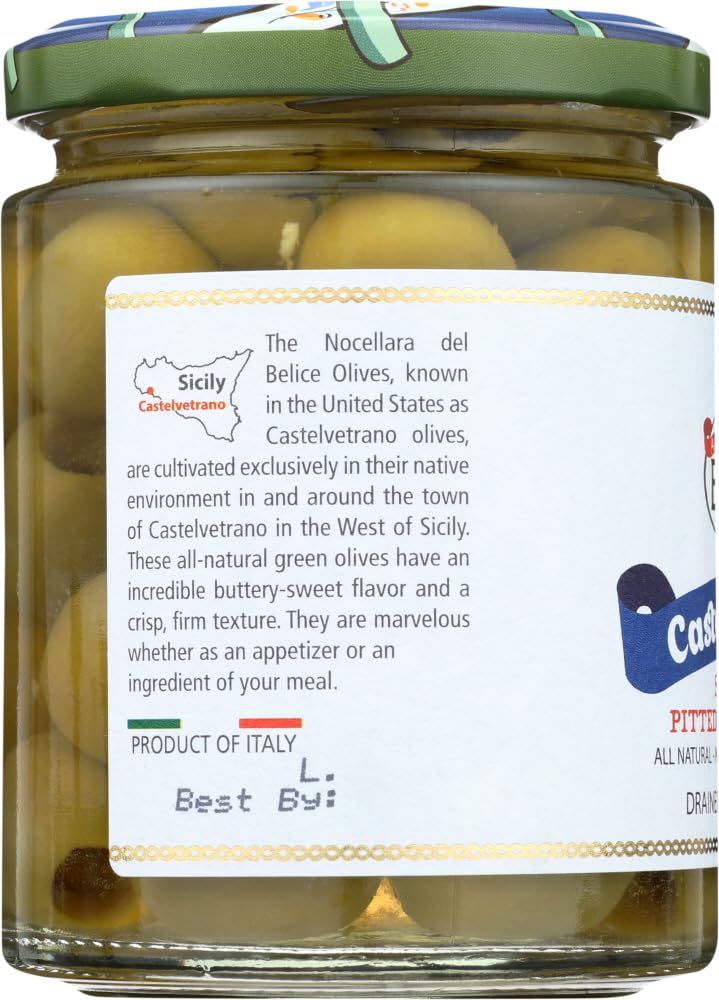 Bono Pitted Green Olives, 5.3 Oz (Pack of 6)