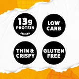 Wilde Chips Chicken & Waffles Protein Chips, 2.25 Oz. (Pack of 12)