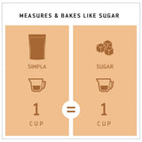 Madhava Honey - Simpla Sweetener, Allulose Clean and Simple (Pack of 6-12 Oz) - Cozy Farm 