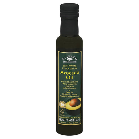 Olivado Avocado Oil Extra Virgin - 6 Pack (8.45 fl. oz. each) - Cozy Farm 