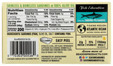 Season Brand Skinless & Boneless Sardines in Pure Olive Oil, 3.75 oz., Case of 12