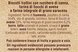 Mulino Bianco: "Molinetti" Shortbread cookies with flour buckwheat and brown sugar - 28.21 Oz (800g) [ Italian Import ]